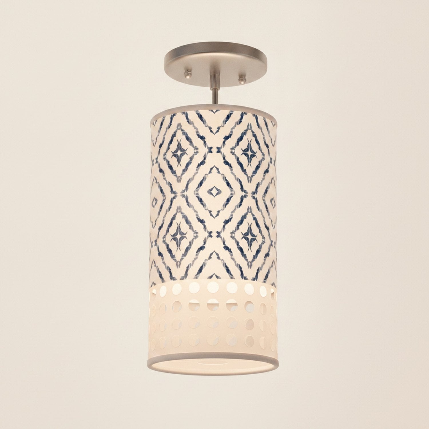 Austin Pendant Light – Ikat Shade - hero