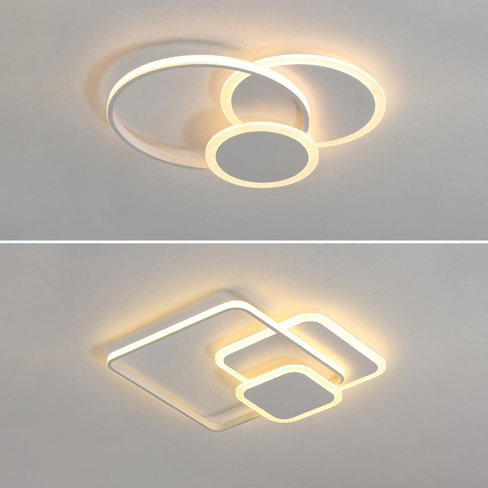 Elegant Acrylic LED Ceiling Lamp for Bedroom