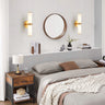 Golden and Elegant Resin Wall Sconce Light Fixture