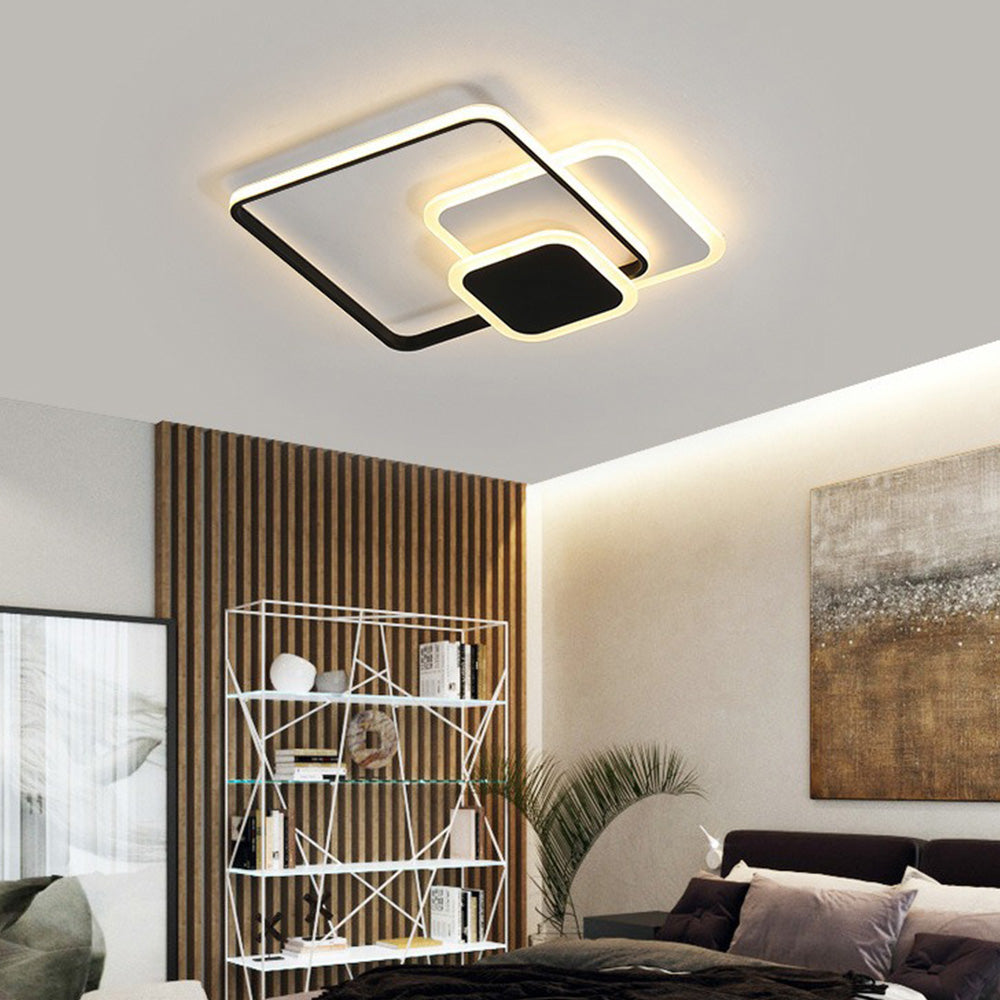 Elegant Acrylic LED Ceiling Lamp for Bedroom