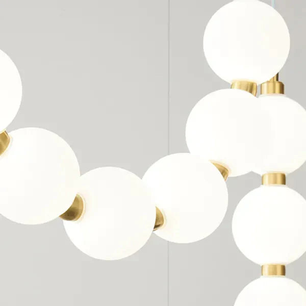 Pearl White Chandelier