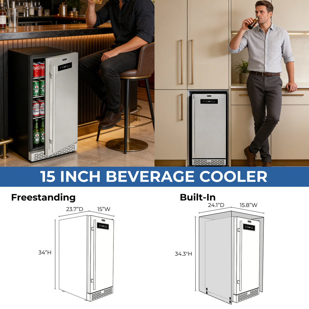 Whynter BEF-286SB Beverage Refrigerator