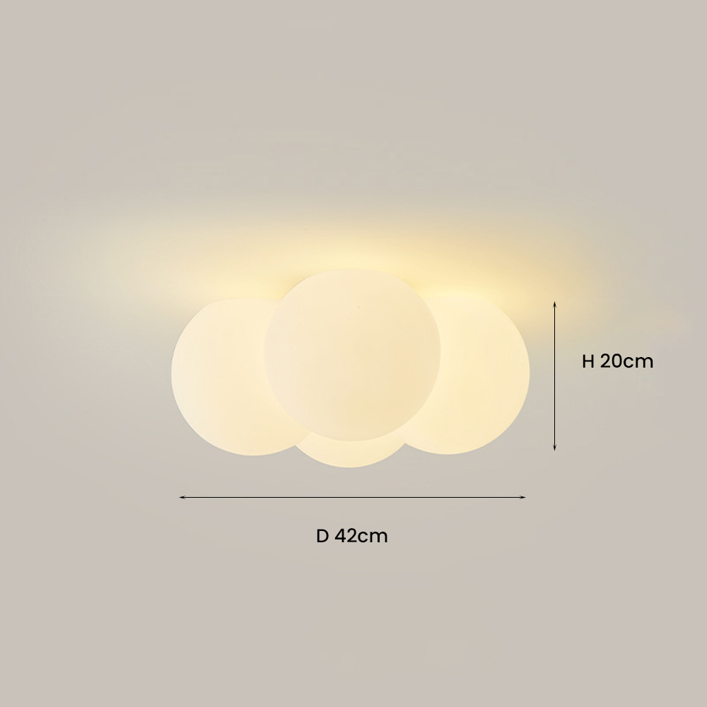 Nordic Warm Cloud LED Ceiling Lamps