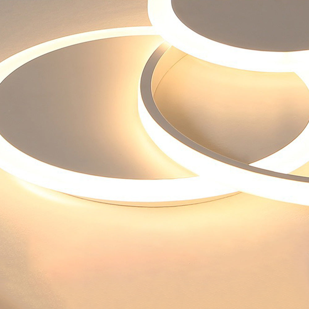 Elegant Acrylic LED Ceiling Lamp for Bedroom