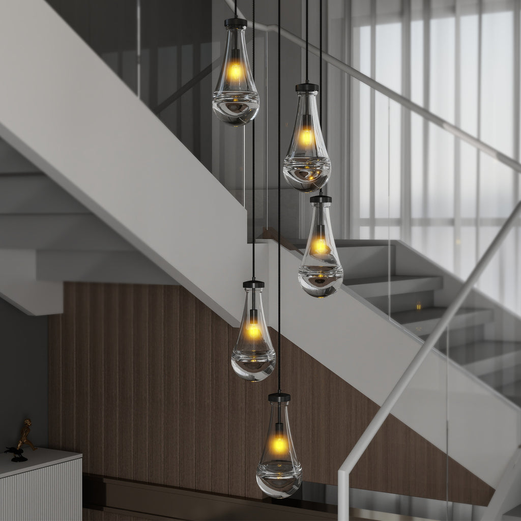 5 Light Cluster Pendant Lights Chandelier