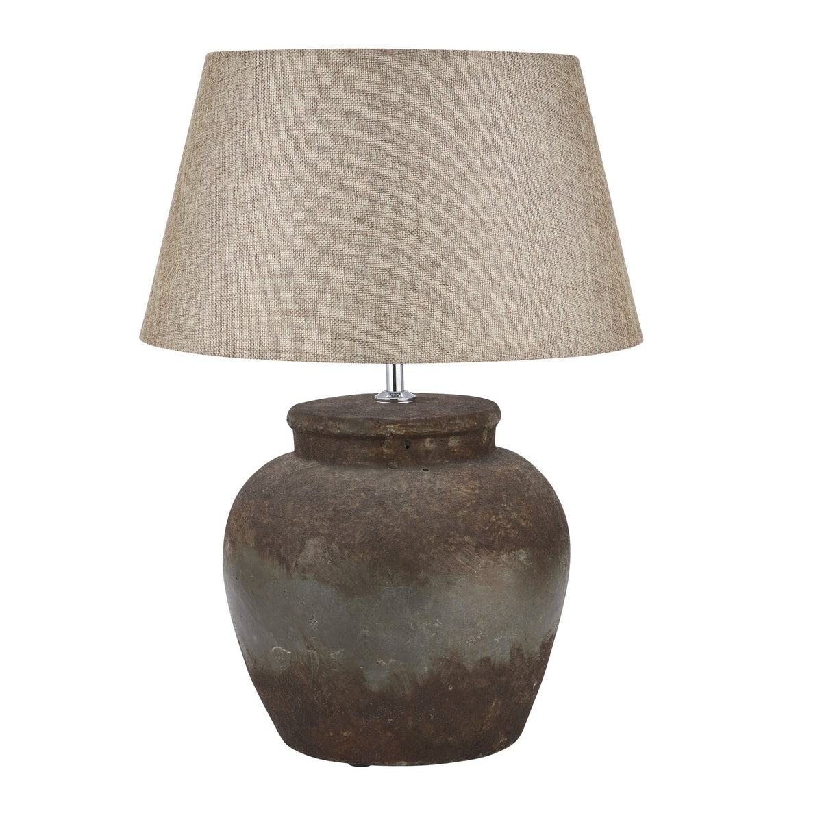 Castello Aged Stone Ceramic Table Lamp — table lamp