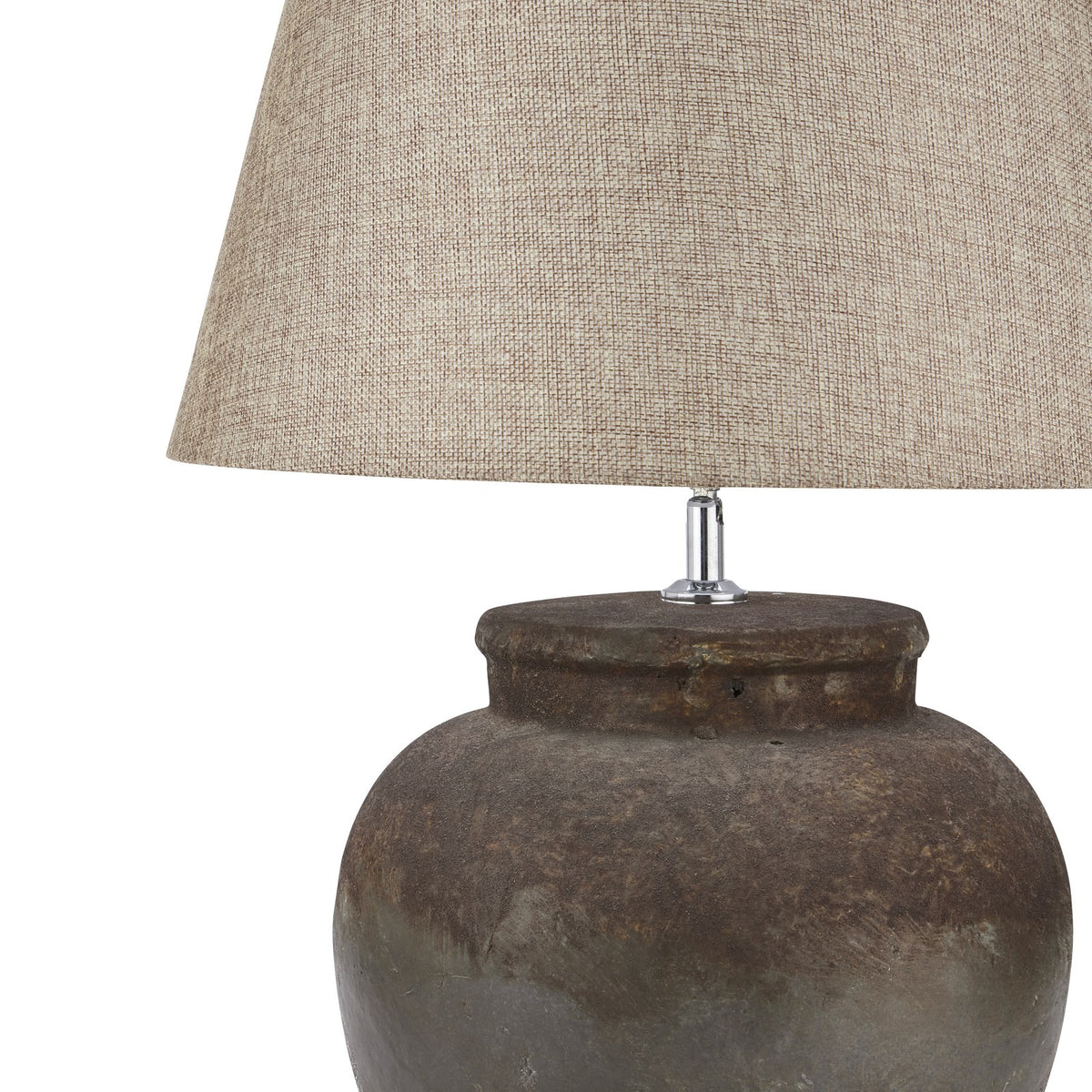 Castello Aged Stone Ceramic Table Lamp — table lamp