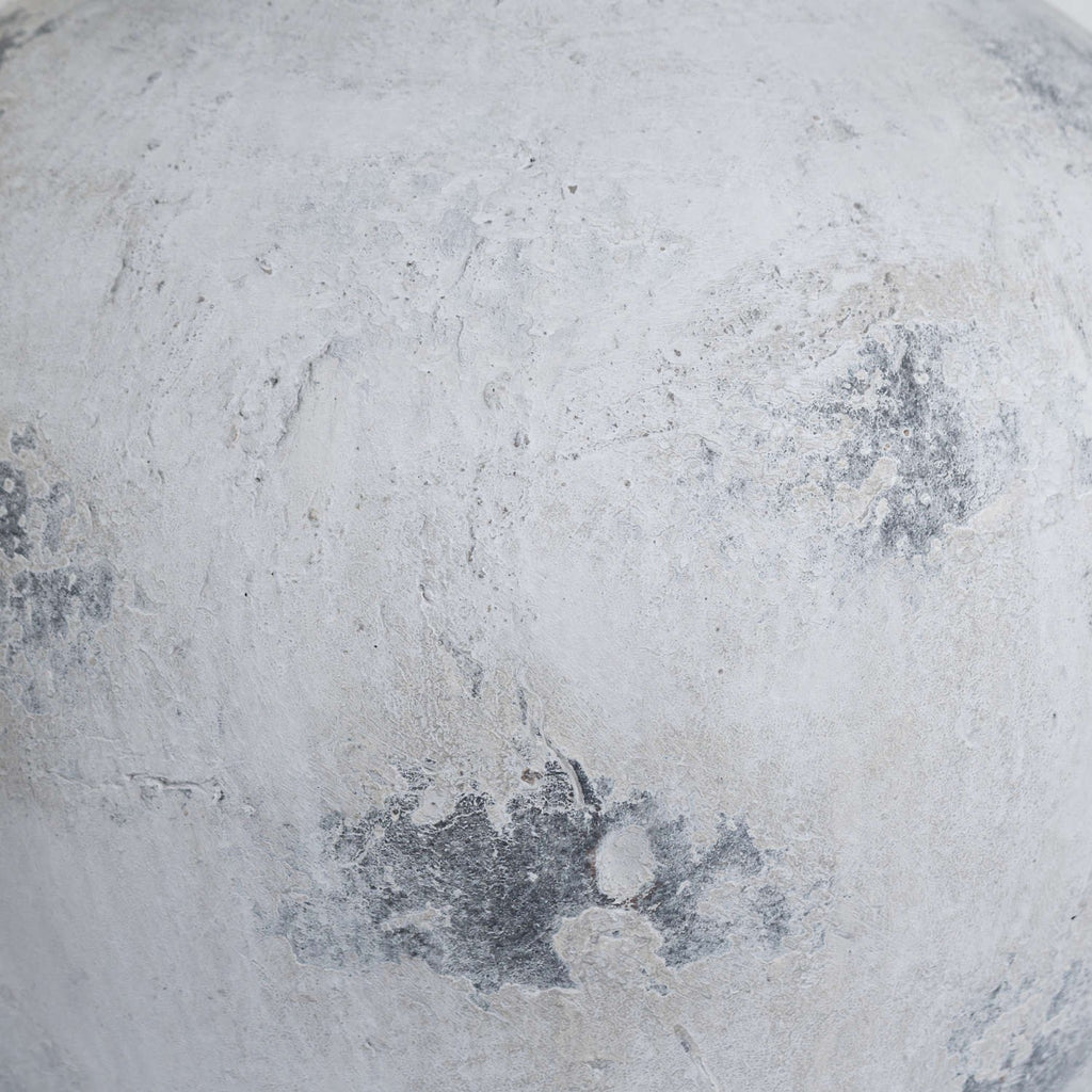 Downton Large Antique White Vase — vase