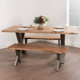 Live Edge Bench — bench
