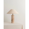 Denari - Small Brown Marble Table Lamp with One Bulb