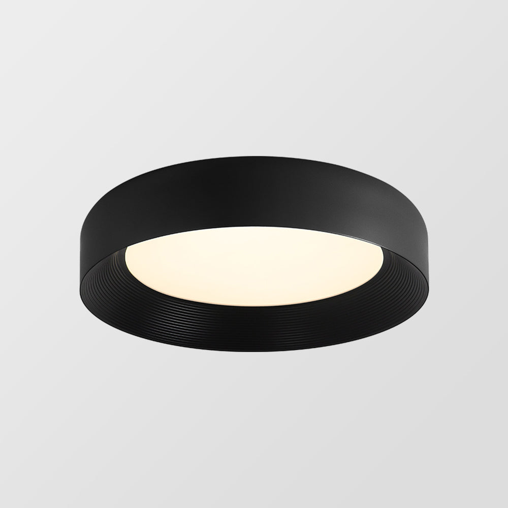 Modern Black Metal LED Ceiling Lamp