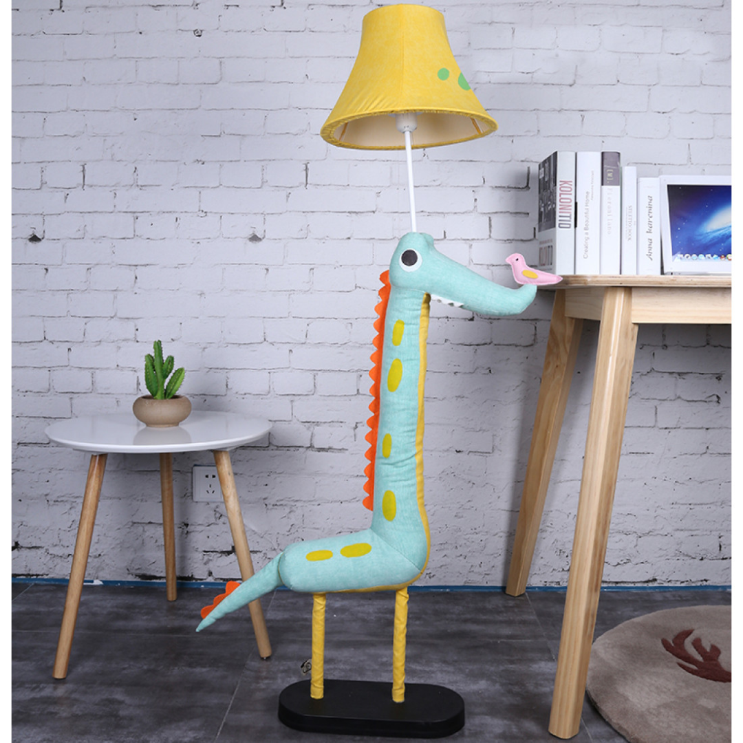 Dinosaur-Shaped Floor Lamp
