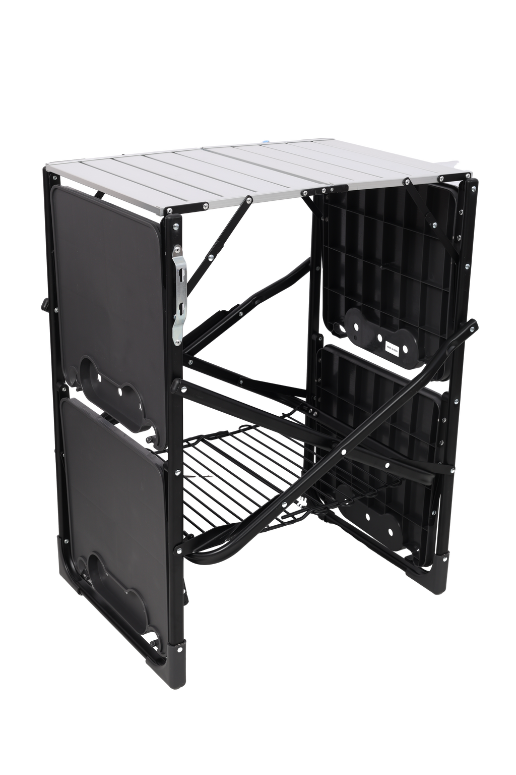 Folding Camping Kitchen Table - Portable Light Fixture