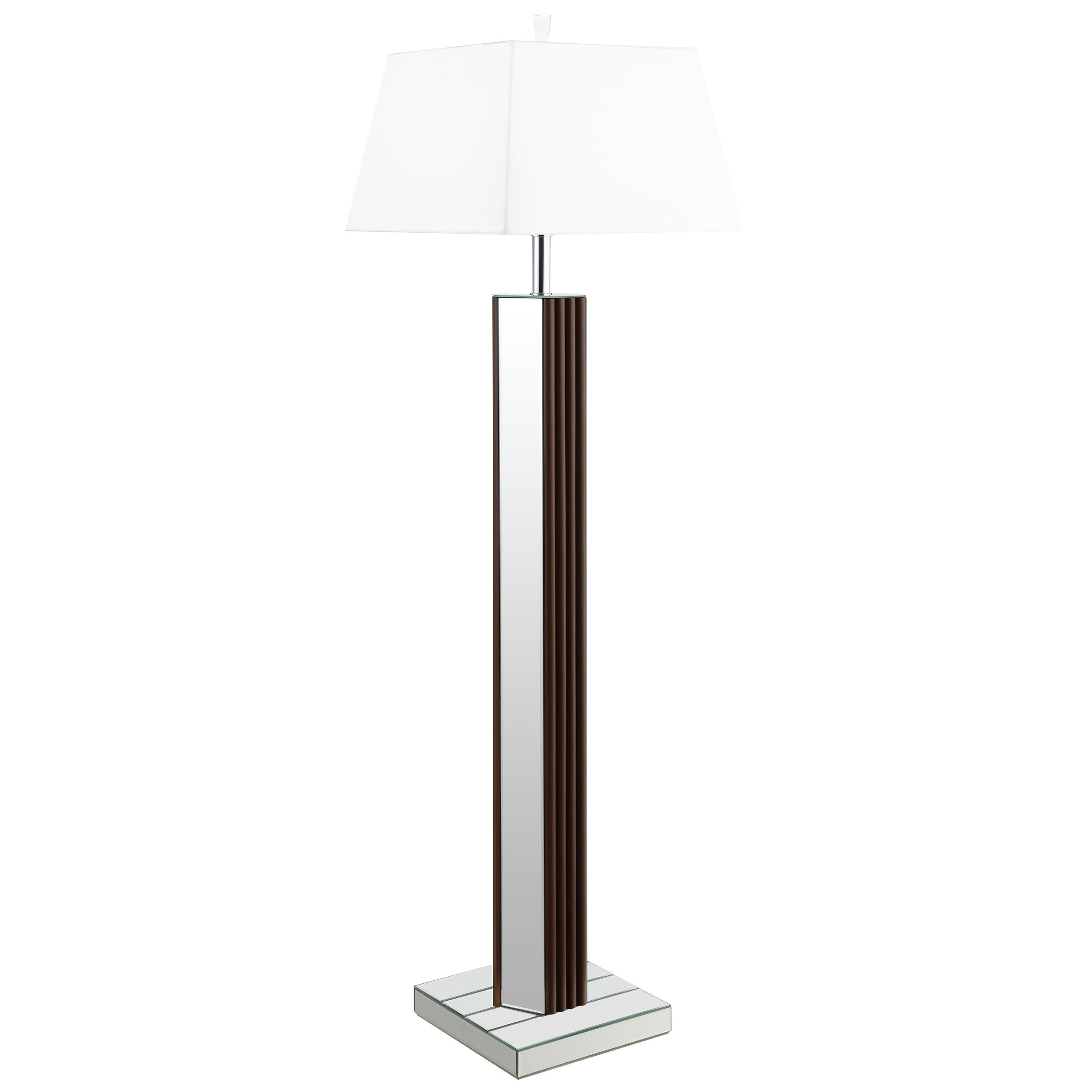 Echolls Brown 67-inch Floor Lamp