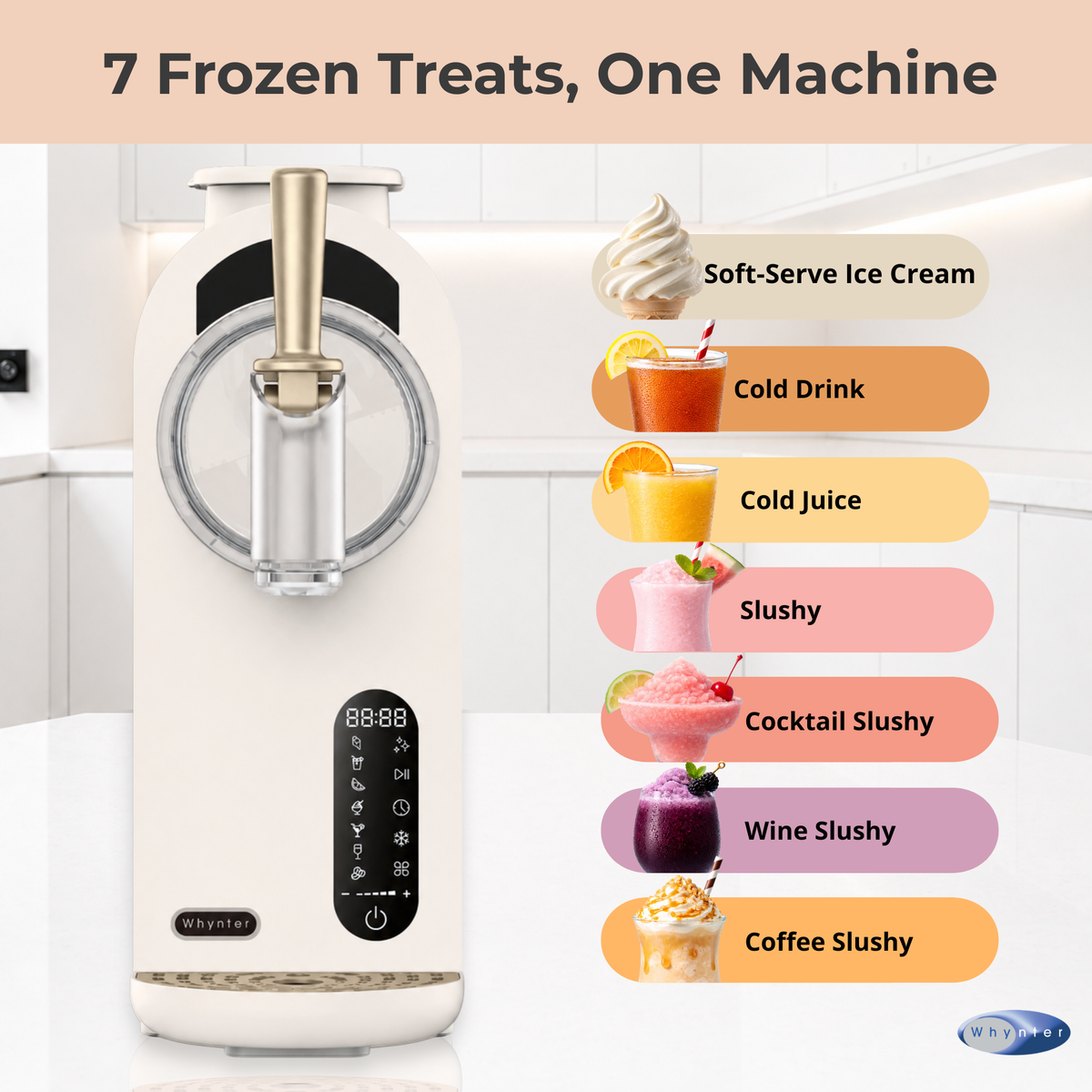 Whynter ICS-167-GW Soft Serve Machine