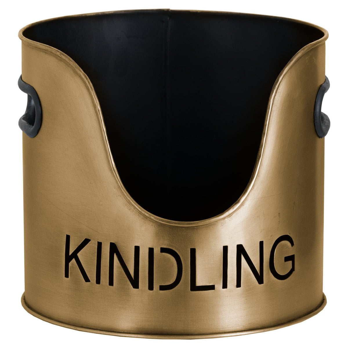 Bronze Finish Logs And Kindling Buckets &
