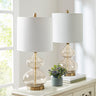 Curved Glass Table Lamp