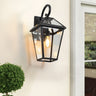 21"(H) 1-Pack Outdoor Wall Lantern Light Light Fixture