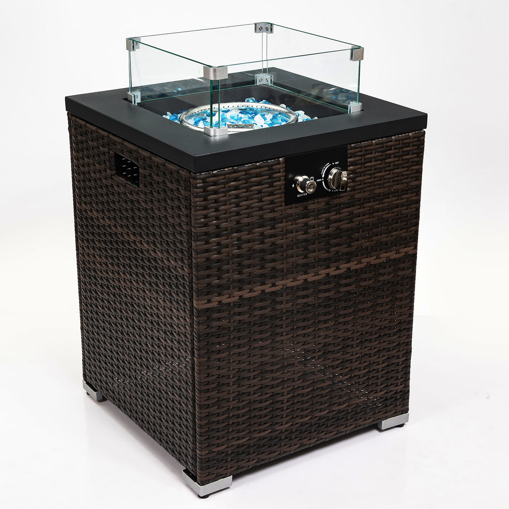 22" Propane Gas Fire Pit Table