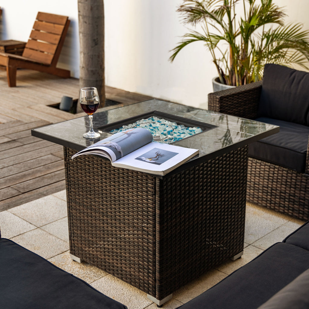 30" Propane Gas Fire Pit Table