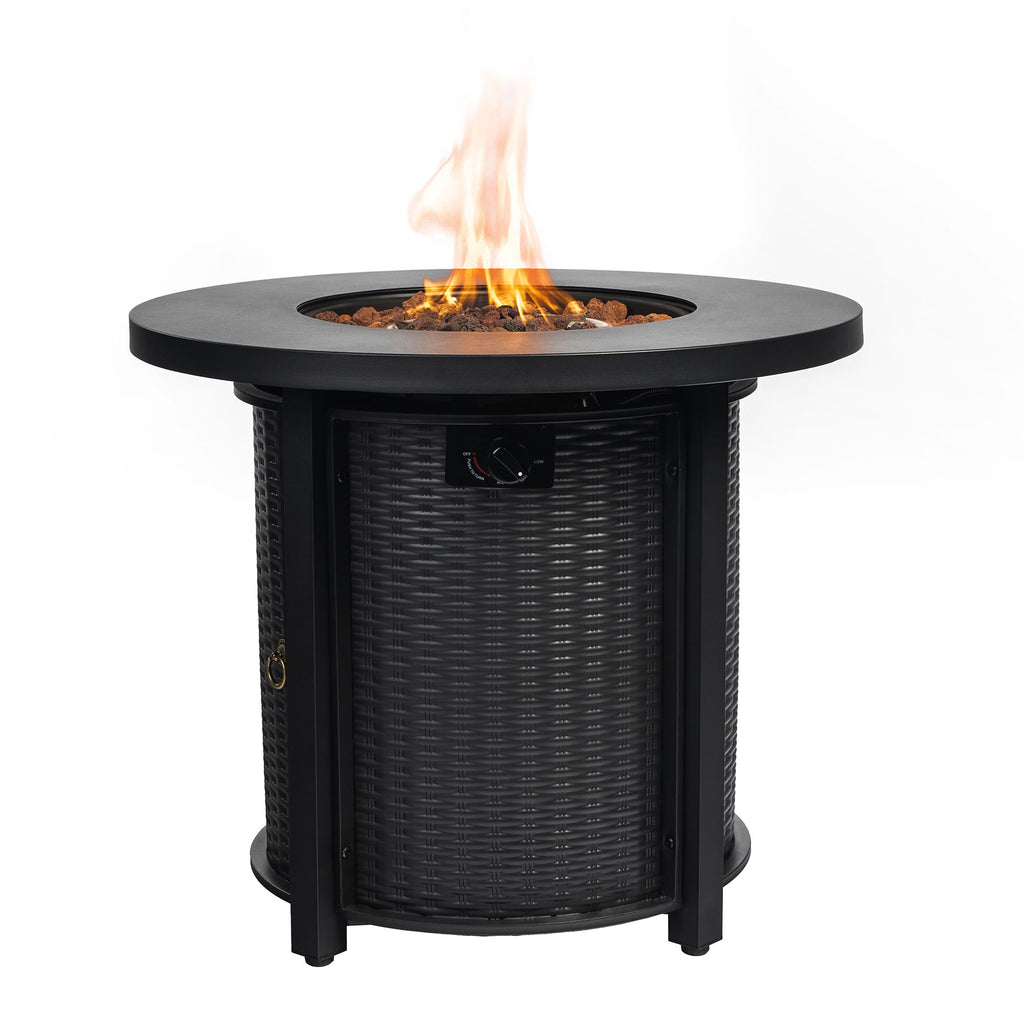 30" Propane Gas Fire Pit Table