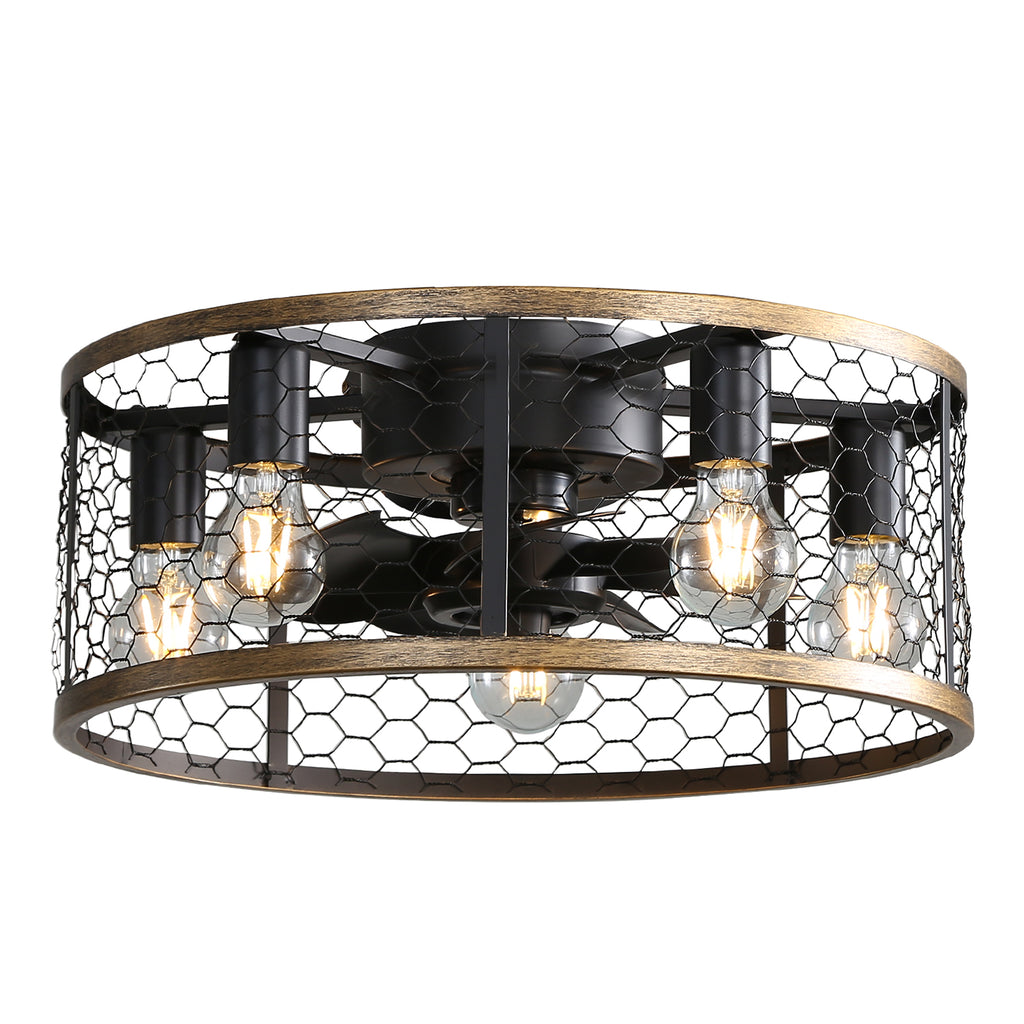 20 Inch Industrial Caged Ceiling Fan