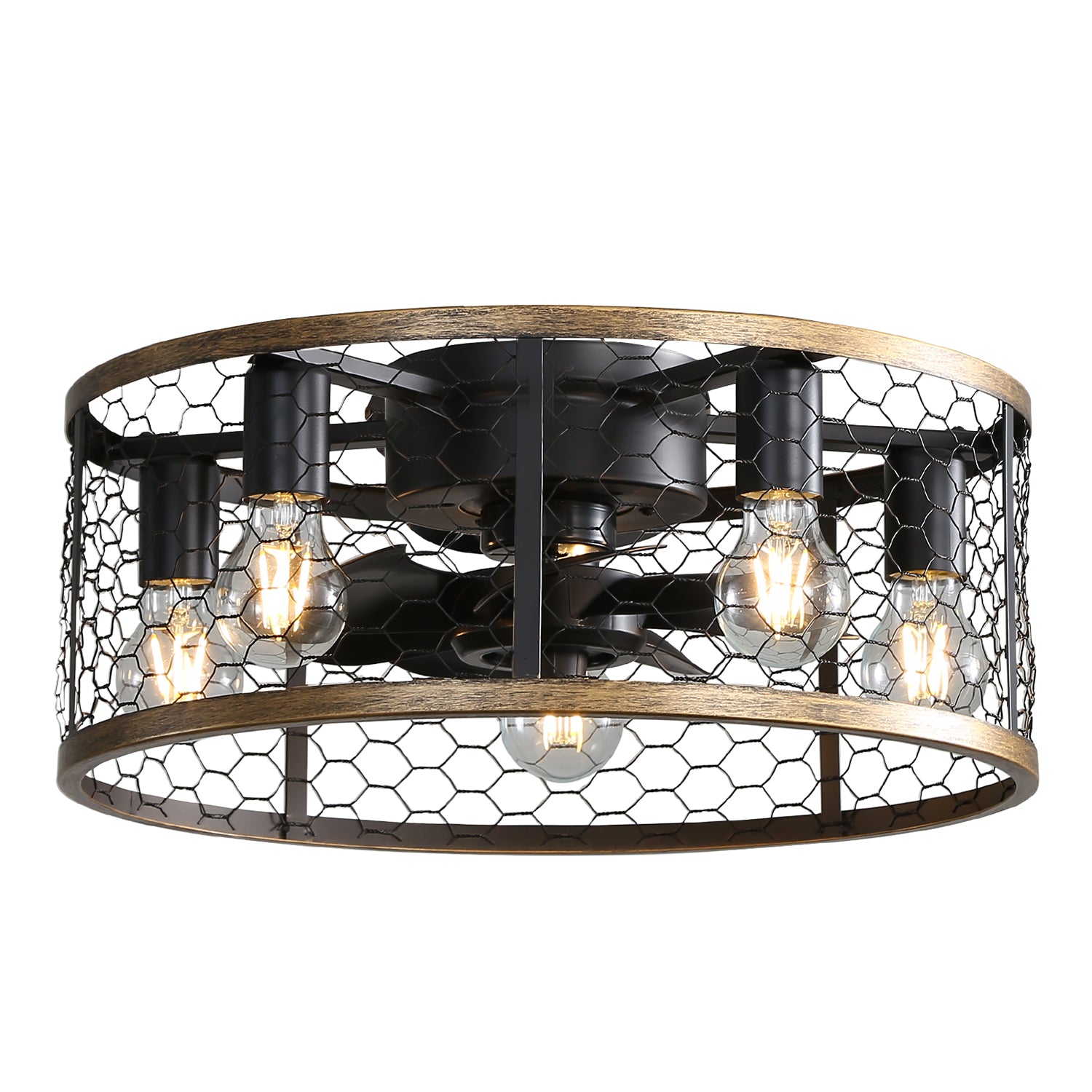 20 Inch Industrial Caged Ceiling Fan