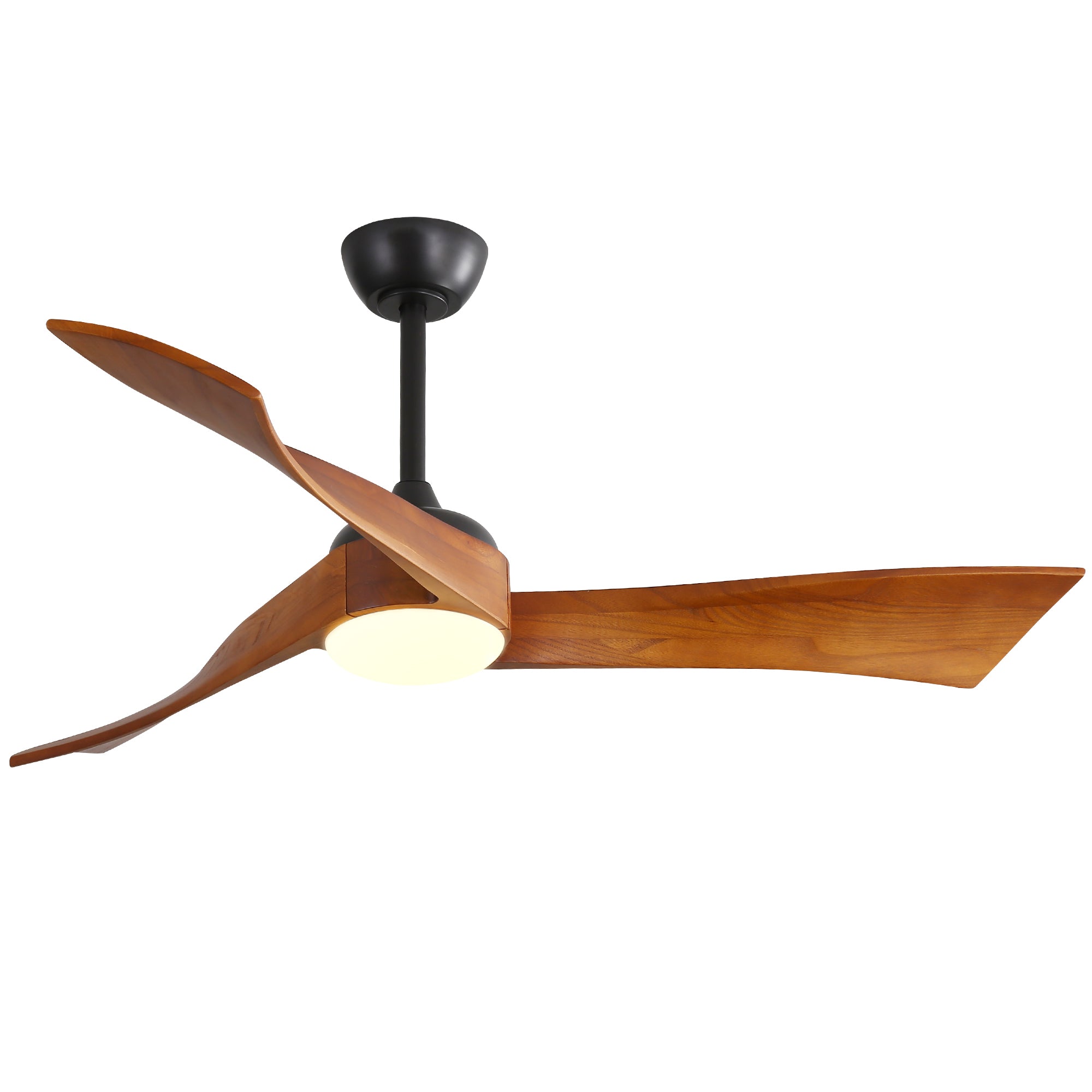 52 Inch Ceiling Fan With Dimmable 3 Color Led Light 3