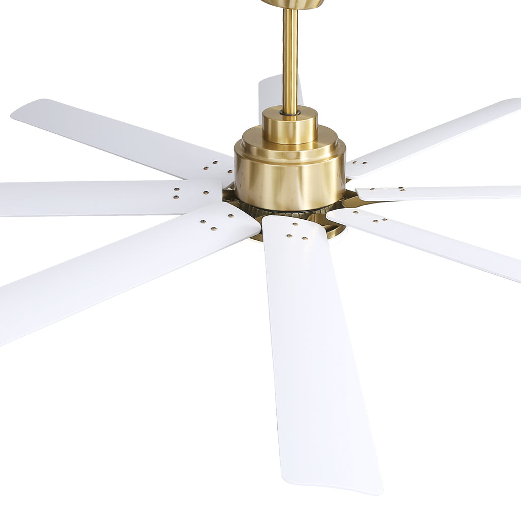 66 Inch Modern Smart Ceiling Fan With Dimmable Led Light 8