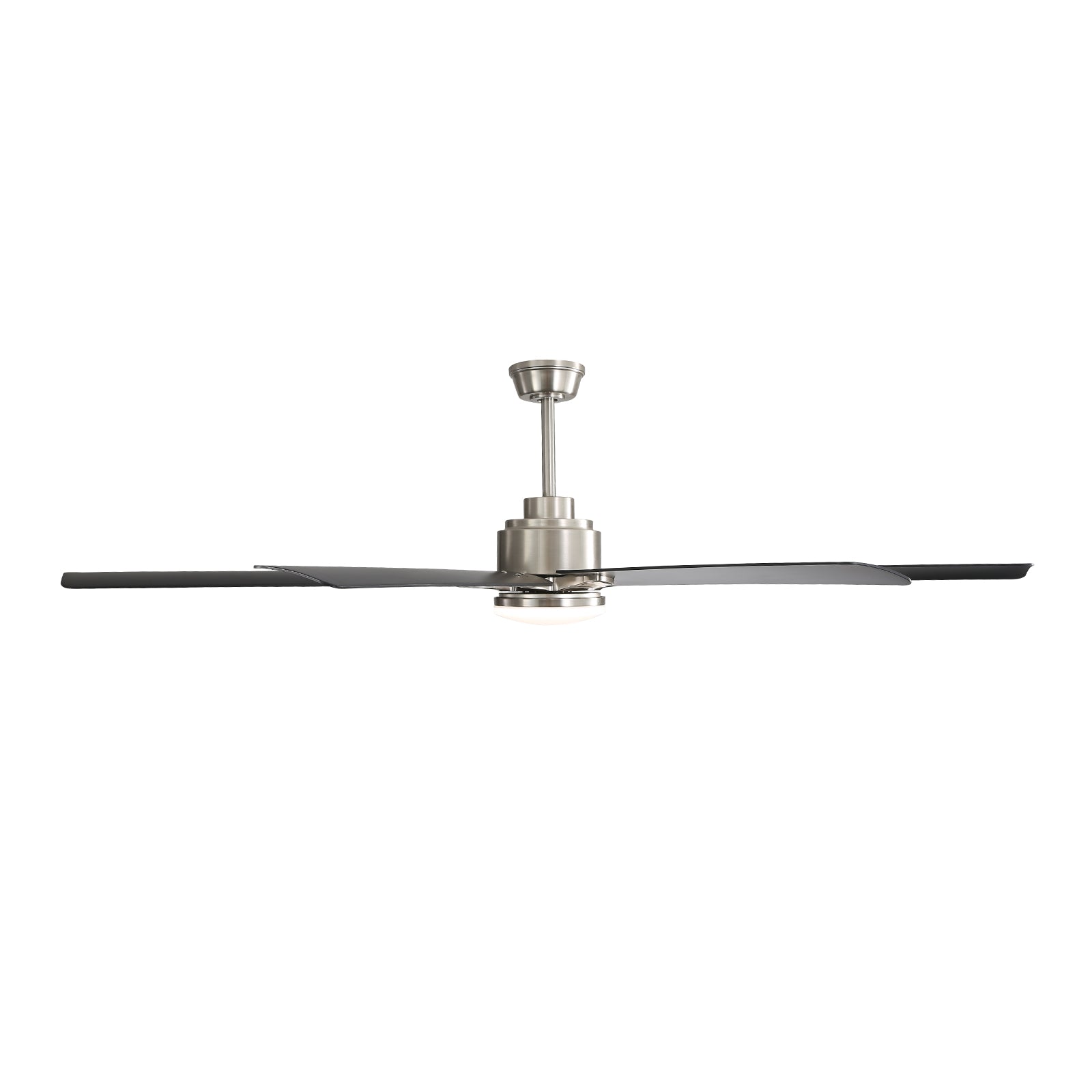66 Inch Large Ceiling Fan With Dimmable Led Light 8 ABS