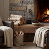 Silver Hearth Tidy Set With Hand Turned Loop