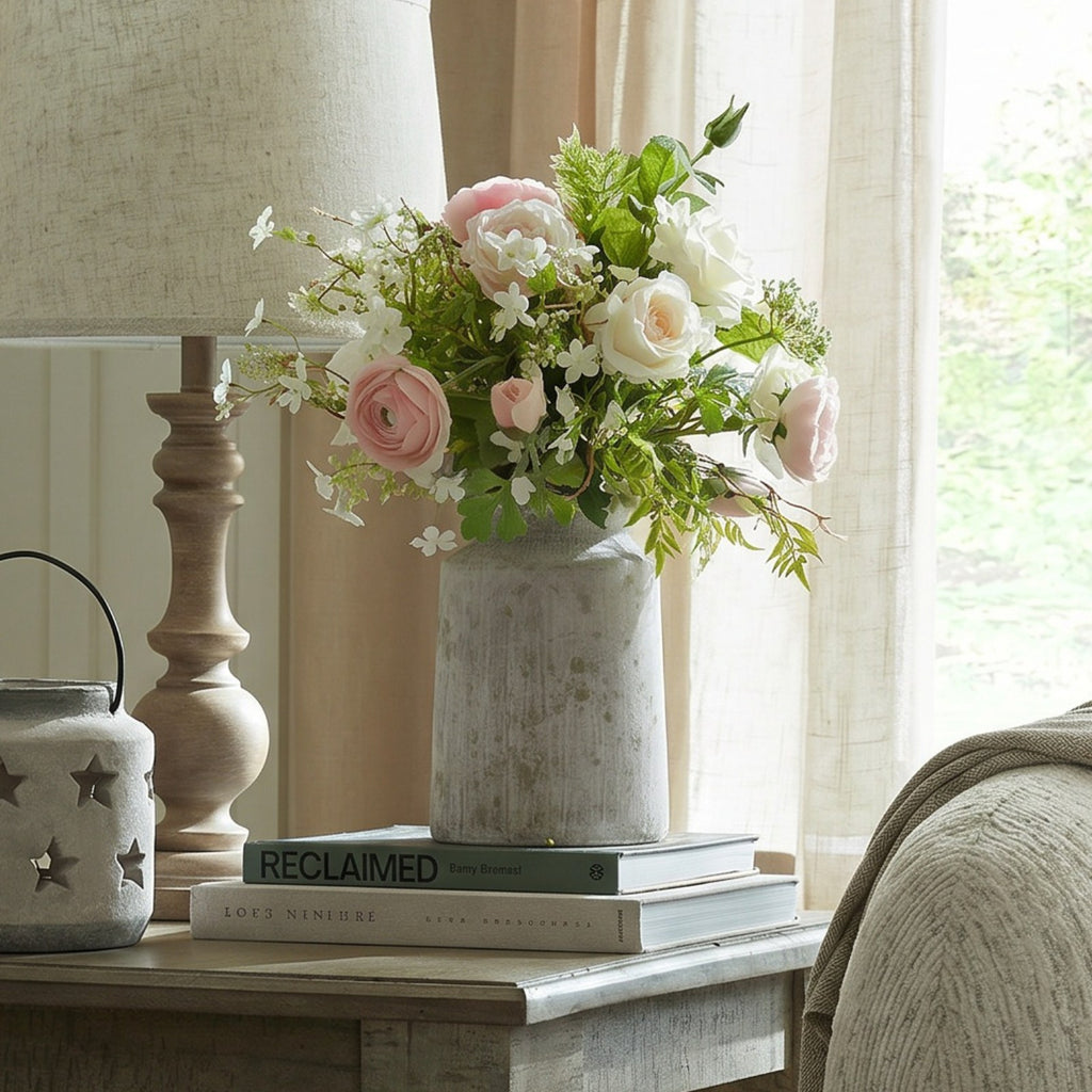 Bloomville Urn Stone Vase — vase