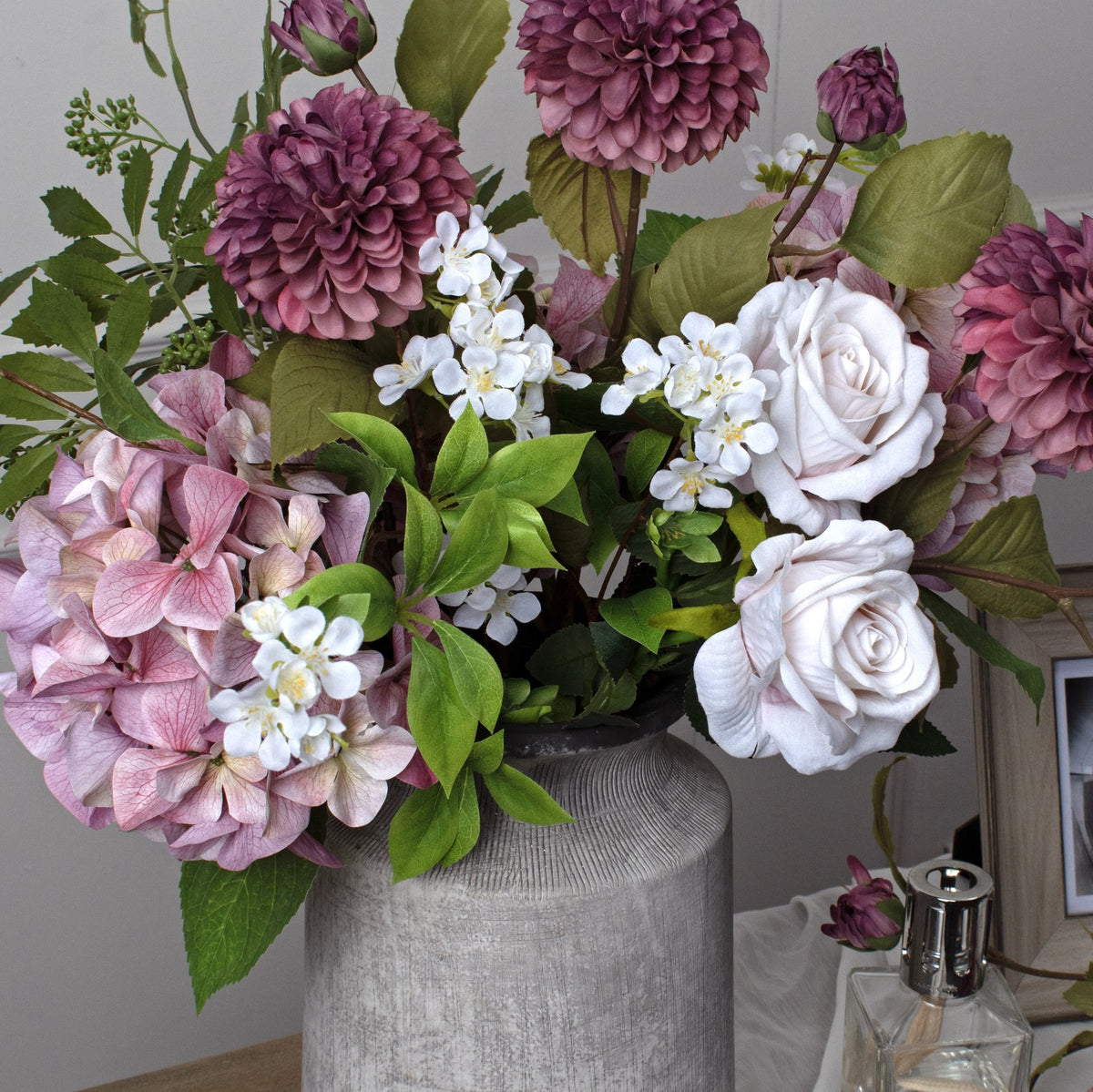 Bloomville Urn Stone Vase — vase