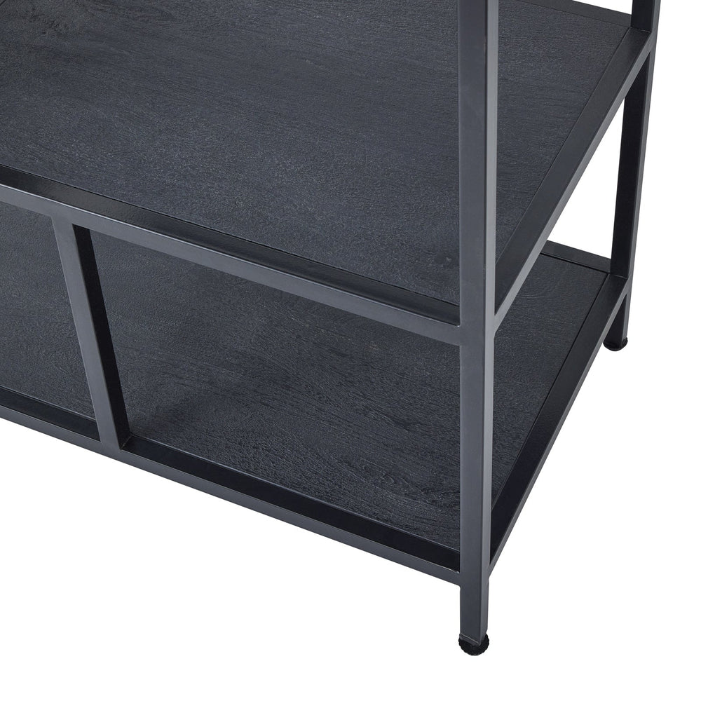 Hoxton Black Multi-Shelf Unit
