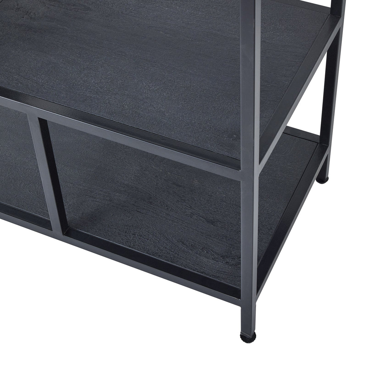 Hoxton Black Multi-Shelf Unit
