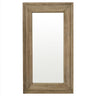 Large Brown Mirror 200cm — Wall Mirror, Wood Frame