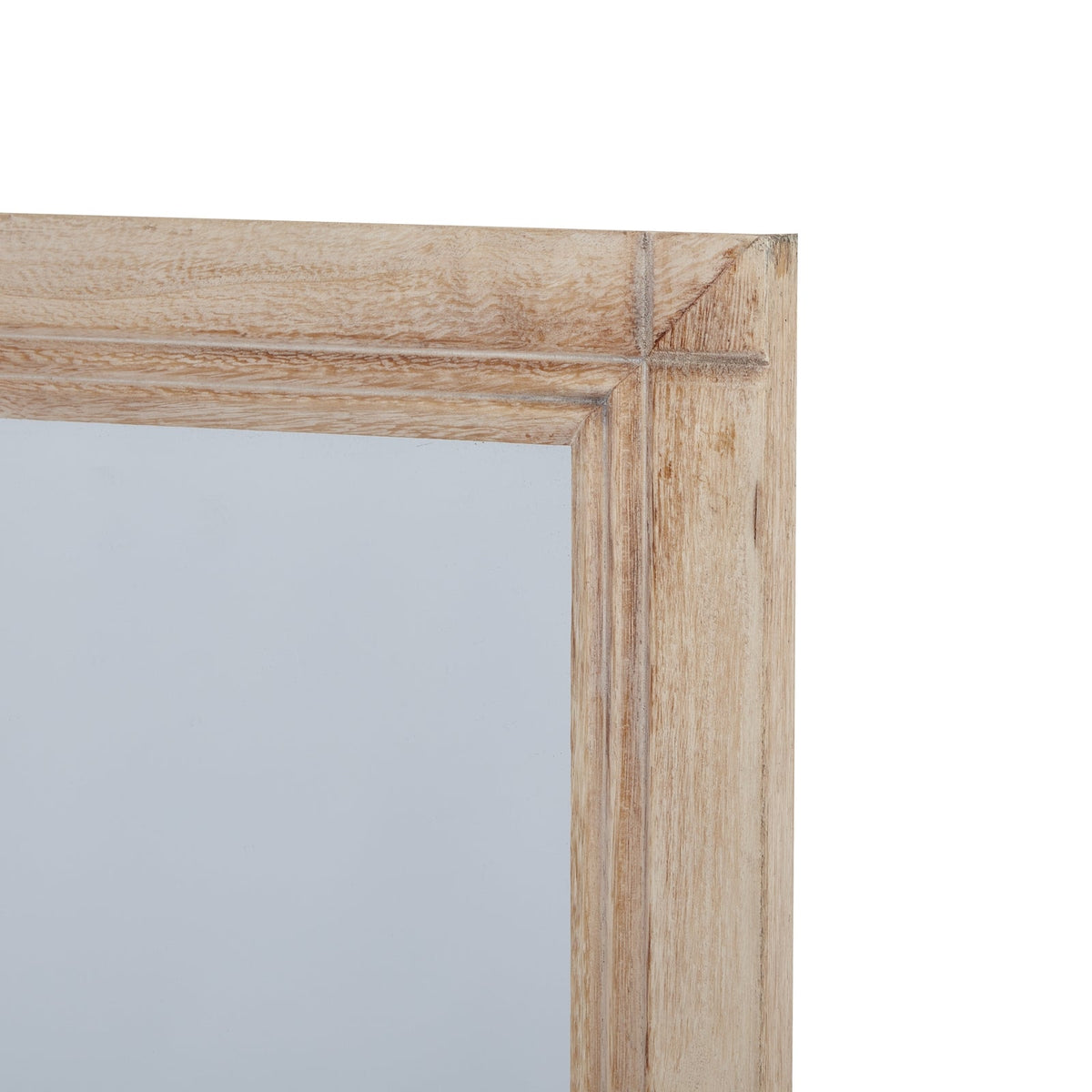 Hartley Washed Wood Window Mirror, Large