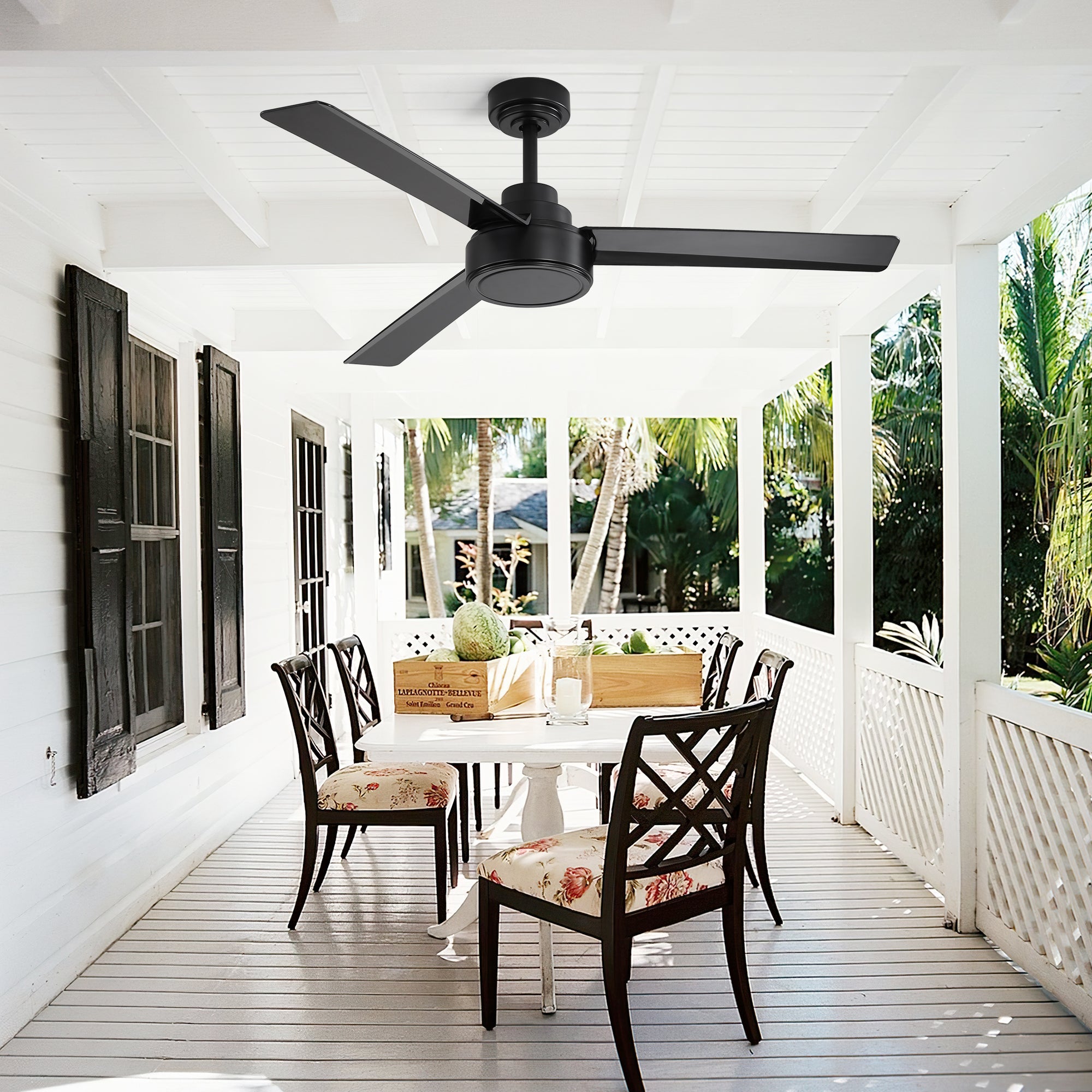 52" Outdoor Ceiling Fan Without Light