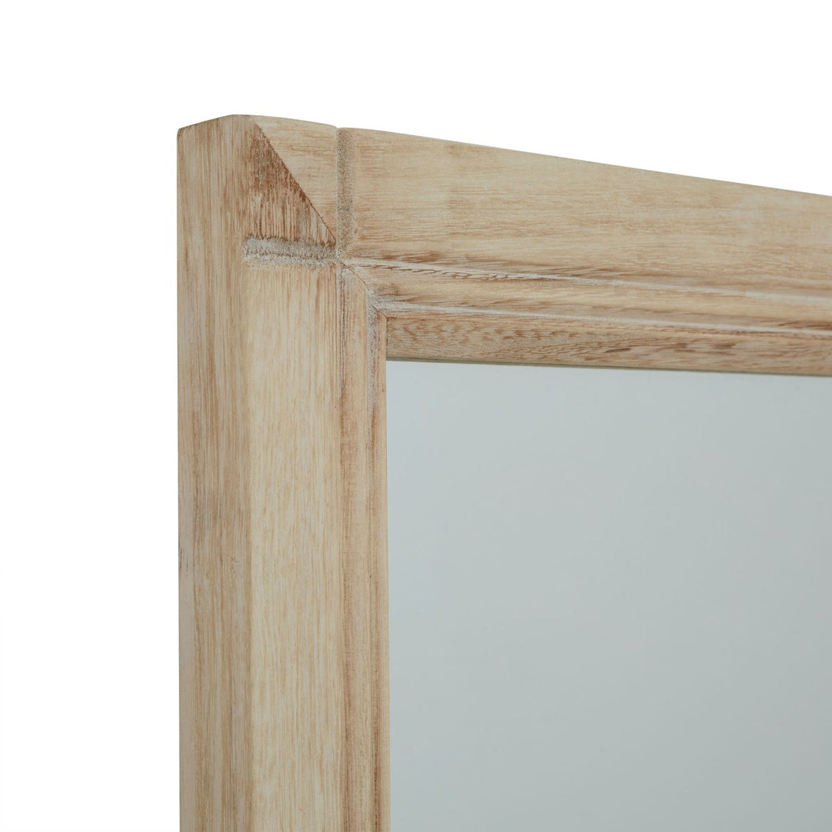 Washed Wood XL Window Mirror — mirror