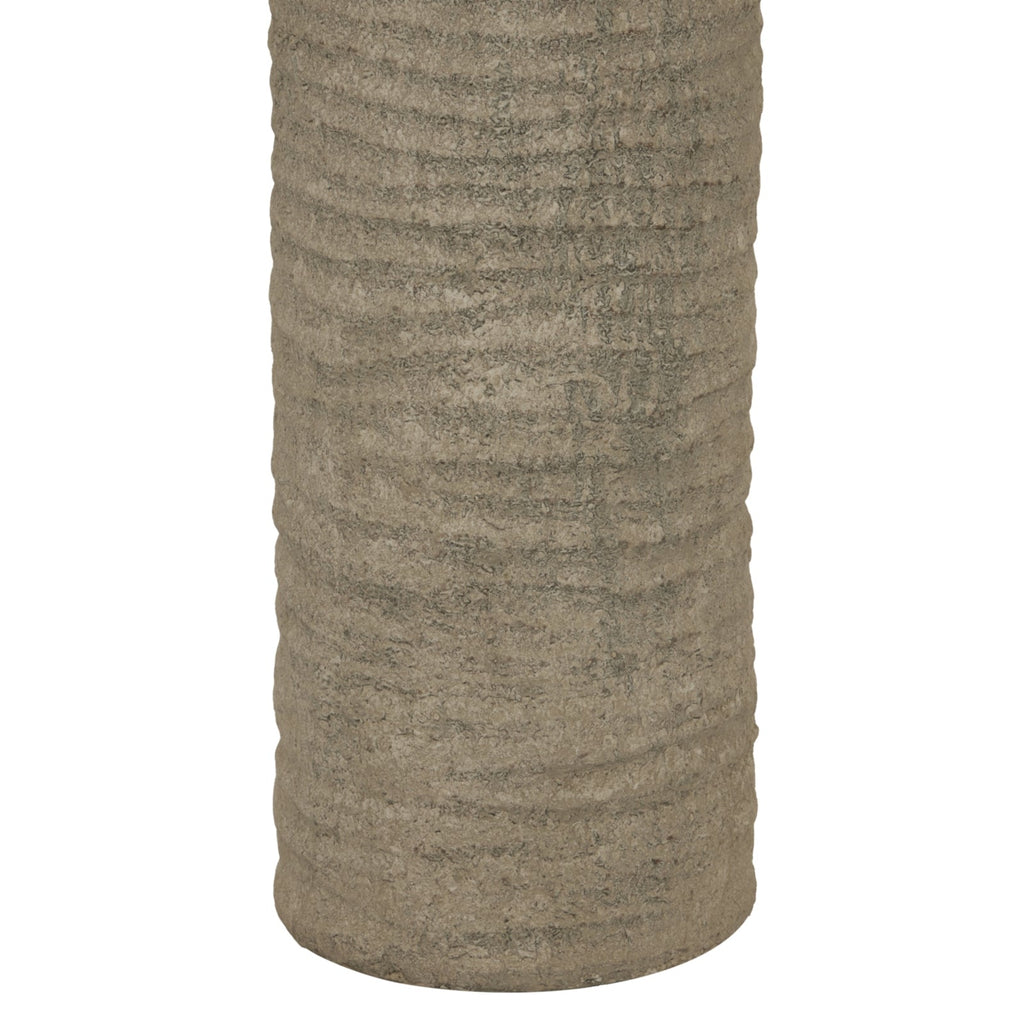 Grey Ceramic Table Lamp 83cm — Living Room Table Lamp, Tuscan