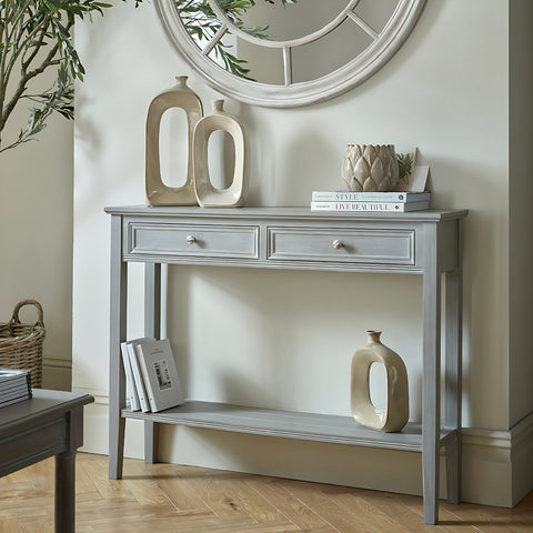 Grey Serene Console Table