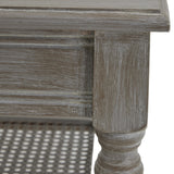 Serene Rattan Coffee Table — coffee table