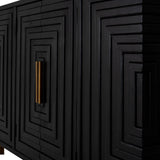 Lennox Black 2 Door Sideboard