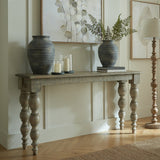 Brown Console Table — Hallway Table, Wood