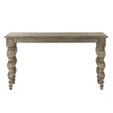 Brown Console Table — Hallway Table, Wood