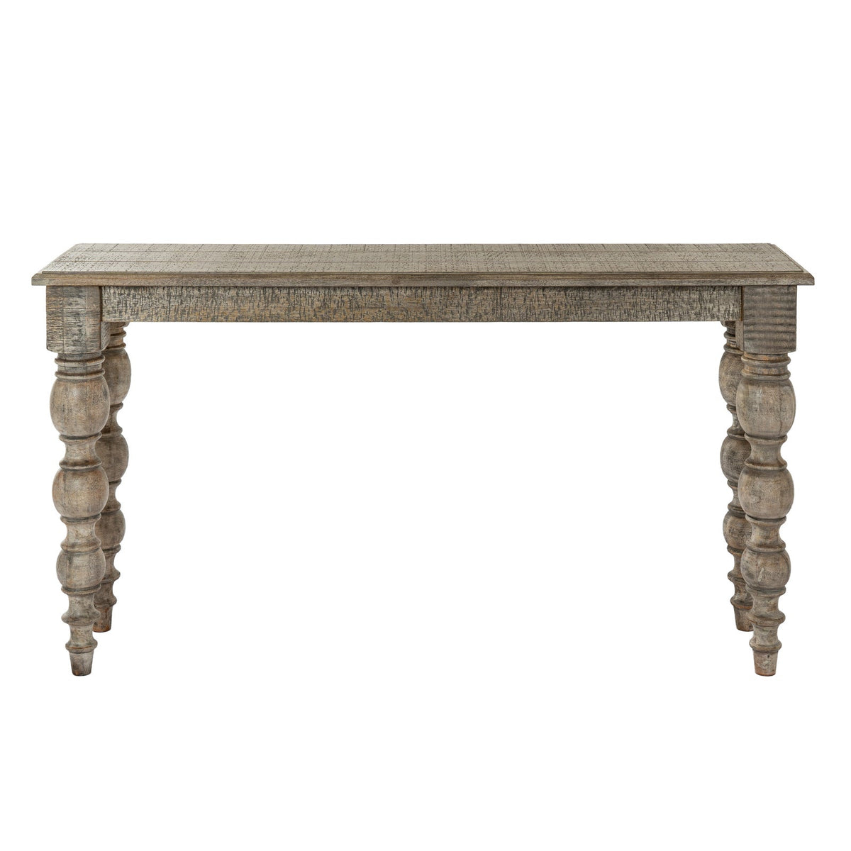 Brown Console Table — Hallway Table, Wood