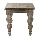 Brown Side Table 60cm — Living Room Side Table, Wood, 60cm Tall
