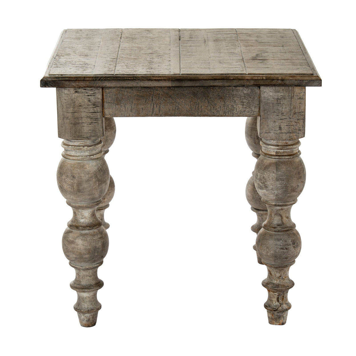 Brown Side Table 60cm — Living Room Side Table, Wood, 60cm Tall