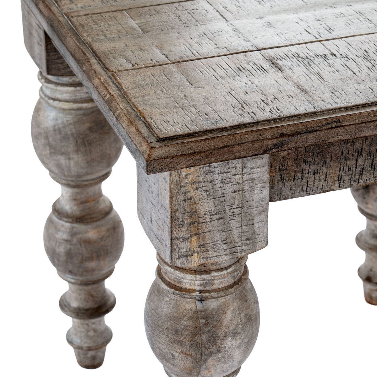 Brown Side Table 60cm — Living Room Side Table, Wood, 60cm Tall