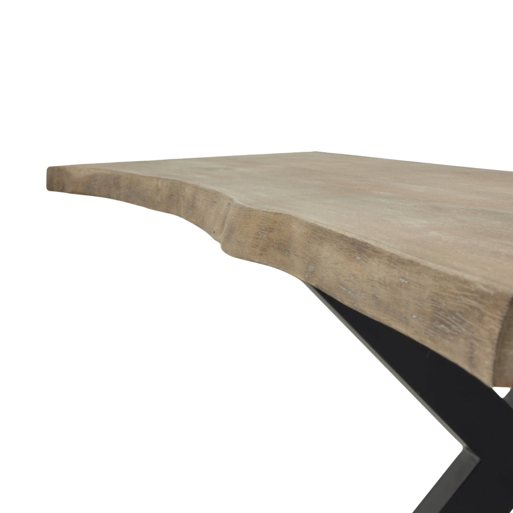Live Edge Collection Light Acacia River Dining